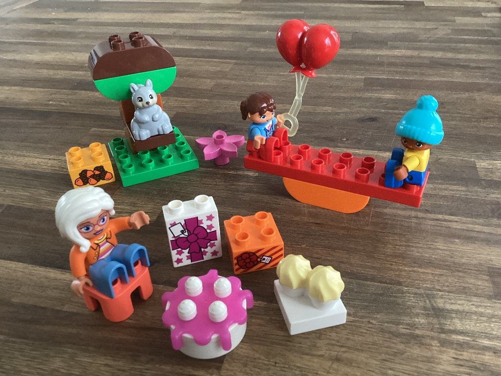 Duplo verjaardagspicknick, Ophalen of Verzenden, Zo goed als nieuw, Duplo