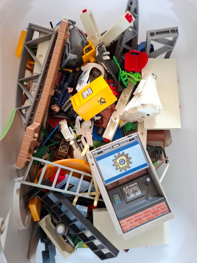 Bak met playmobiel, van alles wat.., Kinderen en Baby's, Speelgoed | Playmobil, Ophalen of Verzenden, Gebruikt