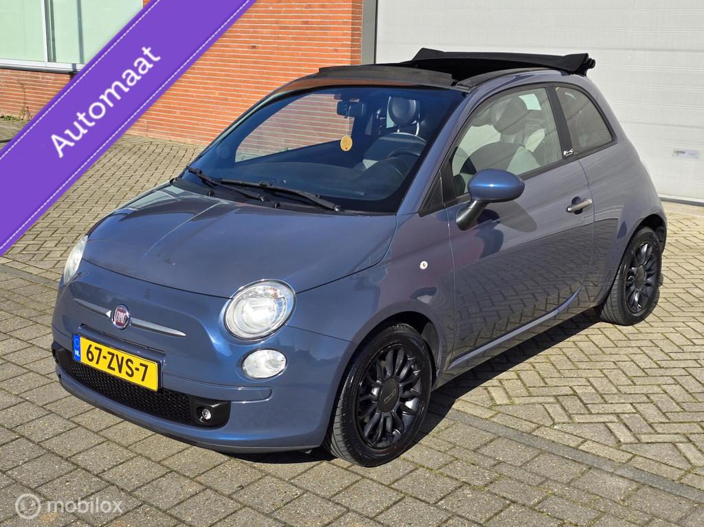 Fiat500C 0.9TwinAirLounge✅️Automaat✅️Cabrio✅️, Euro 5, 86 pk, Gebruikt, 31 €/maand