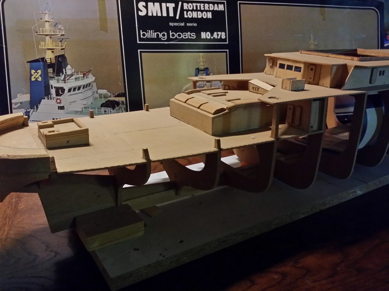 Smit Rotterdam "Special Serie" nr 478, Ophalen, Zo goed als nieuw, Groter dan 1:32, Overige merken