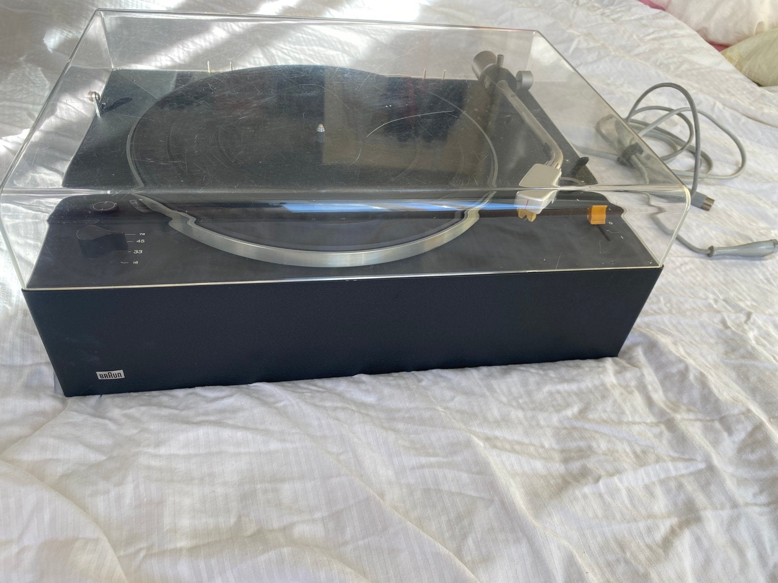 Braun PS500, Platenspeler, Ophalen, Overige merken, Gebruikt