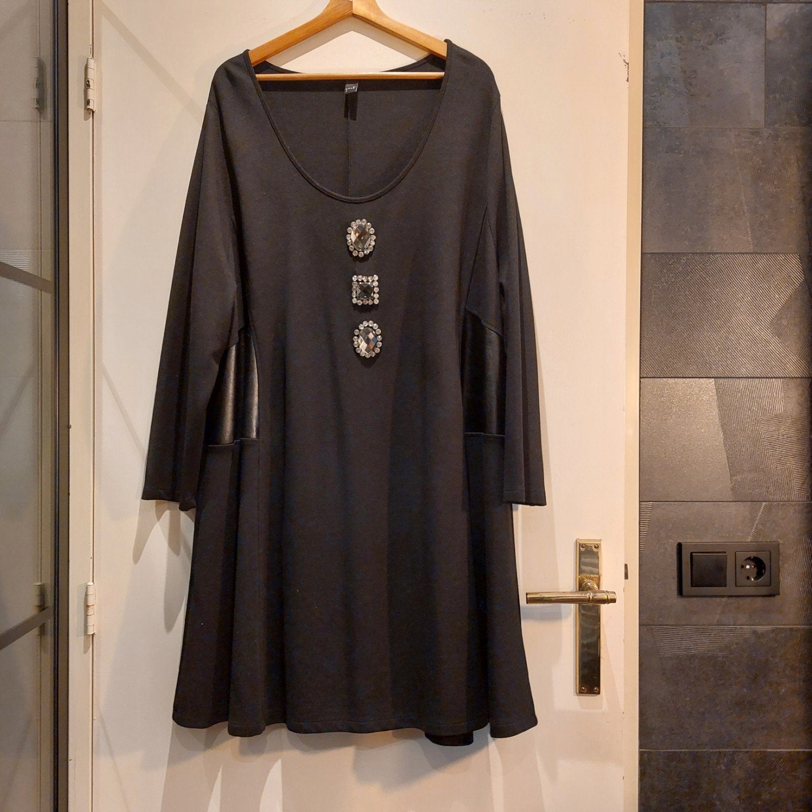 Jurk van het merk Yoek.  Maat XL (50/52), Kleding | Dames, Grote Maten, Yoek, Verzenden, Zo goed als nieuw, Jurk