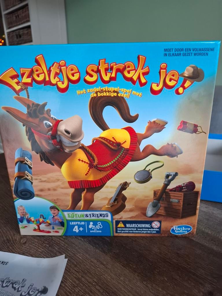 Spel, Ezeltje strek je!, Ophalen of Verzenden, Zo goed als nieuw