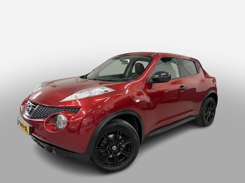 Nissan JUKE 1.6 DIG-T TEKNA AUTOMAAT 190PK, Camera, Leer, Sc, Auto's, Euro 5, 1618 cc, Gebruikt, 1225 kg
