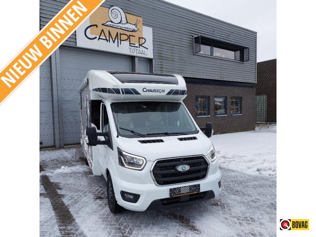 Chausson Titanium Premium 777, Caravans en Kamperen, Campers, Ford, Diesel, Koelkast, Half-integraal