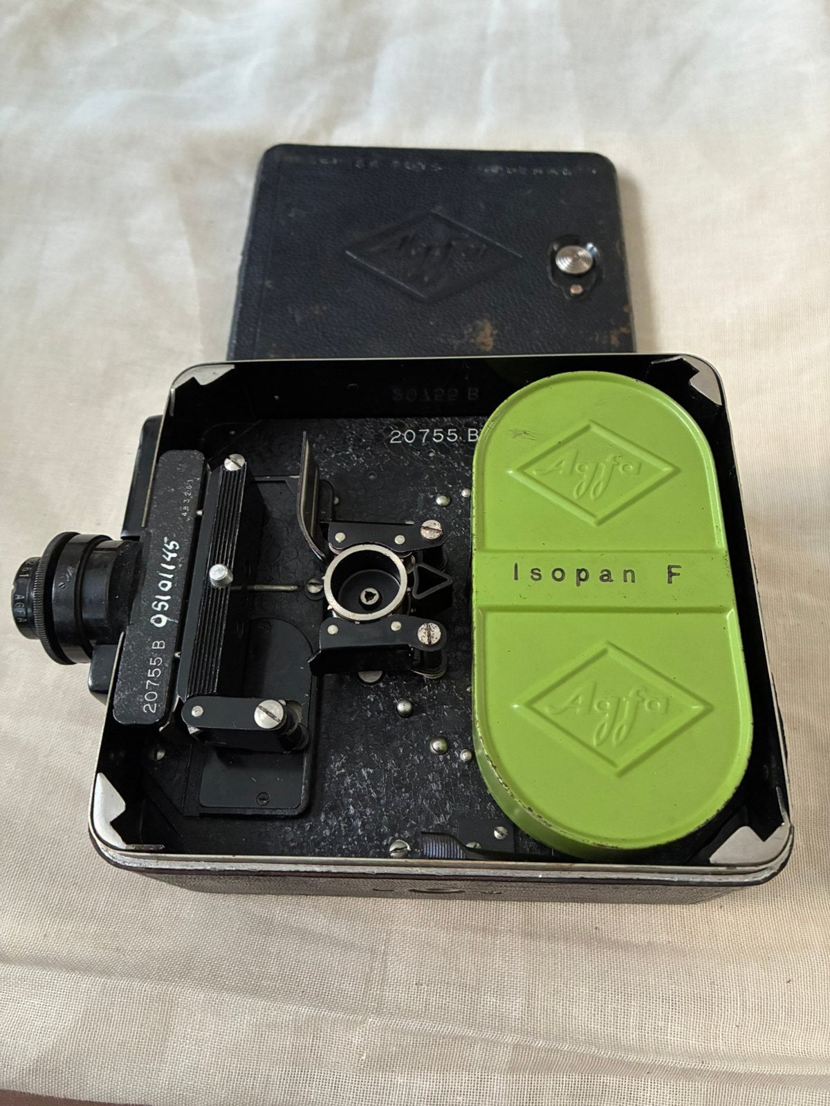 Agfa Movex 16-12 L 16mm filmcamera met Isopan F, Ophalen of Verzenden