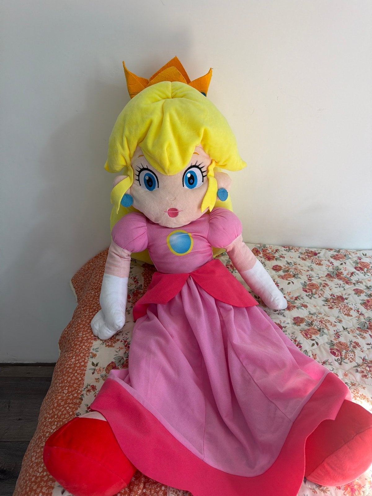 Grote Prinses Peach Knuffel - Super Mario, Ophalen, Gebruikt, Overige typen, Nintendo