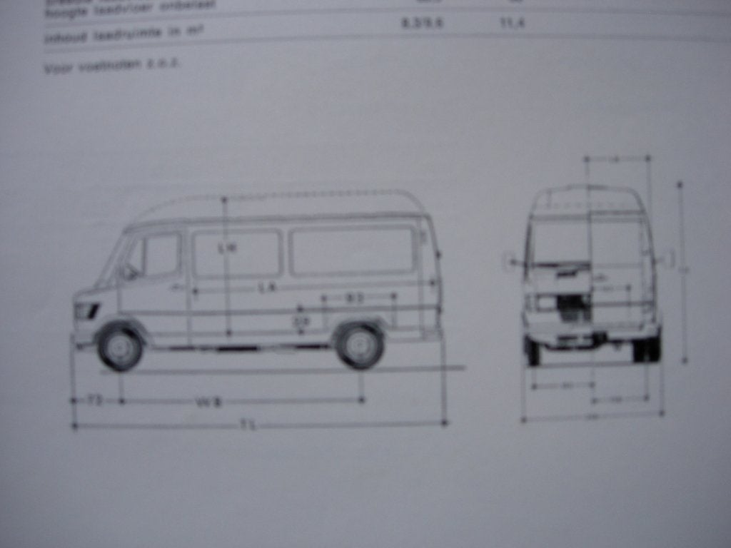 Mercedes 407 Specificatie Brochure 1982 BG - 407D, Boeken, Zo goed als nieuw, Mercedes-Benz, Mercedes, Ophalen of Verzenden