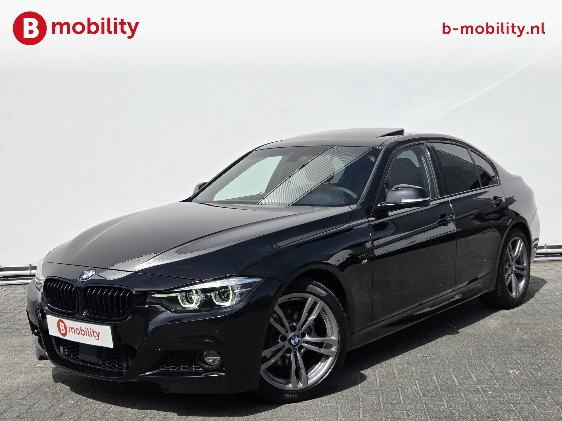 BMW 3-serie 320i High Executive M-Sport Schuif/Kanteldak App, Auto's, BMW, Bedrijf, Te koop, 3-Serie, ABS, Achteruitrijcamera