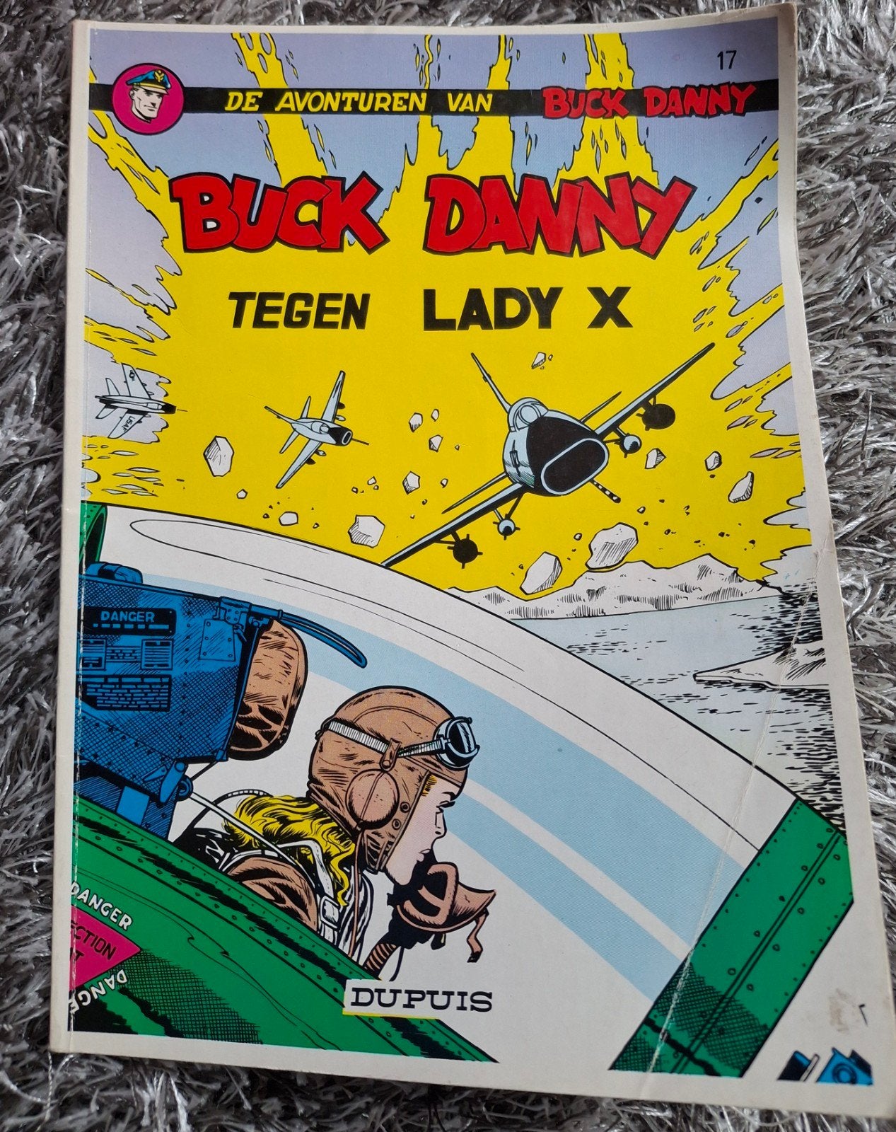 Charlier - Buck Danny tegen lady X, Eén stripboek, Ophalen of Verzenden, Gelezen, Charlier