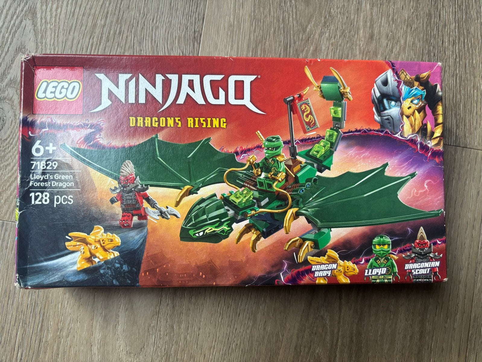 Nieuwe LEGO Ninjago Lloyd's Green Forest Dragon 71829, Lego, Nieuw, Ophalen of Verzenden, Ongeopend/sealed