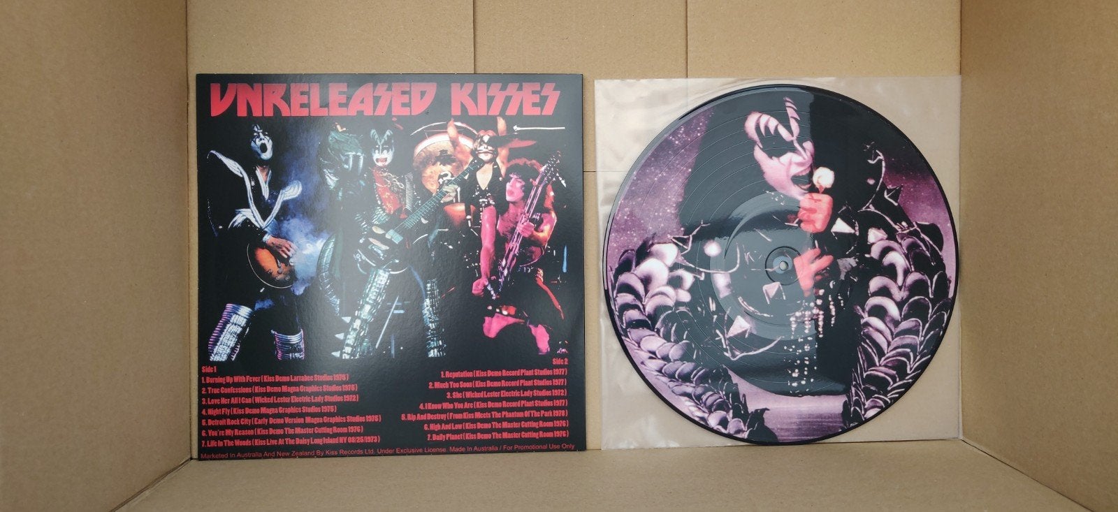 lp Kiss picture Disc vinyl, Ophalen of Verzenden, Zo goed als nieuw