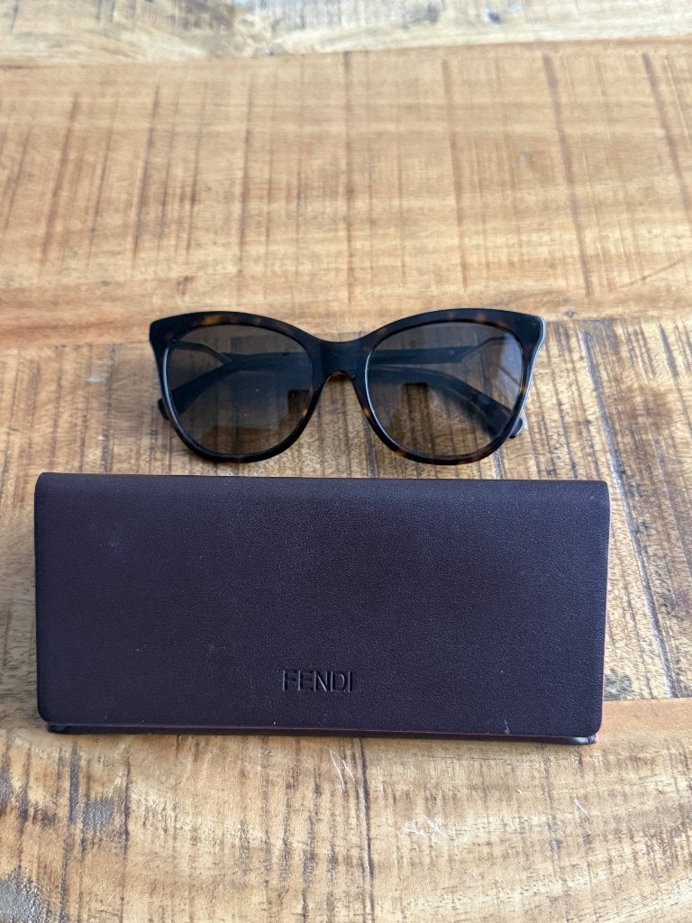 Fendi 200 Dark Havana Brown Gradient (200/S 086), Overige merken, Zonnebril, Bruin, Ophalen of Verzenden