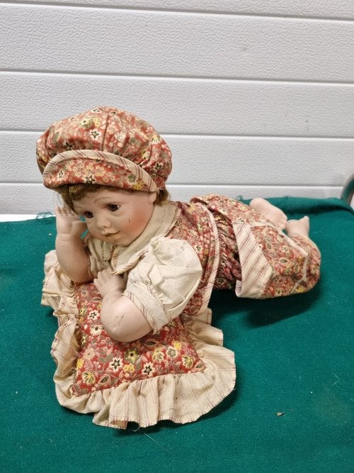 pop porselein liggend vintage, Ophalen of Verzenden, 'T Olde Gre-j, Info@toldegrej.nl, Endepoelstraat 20f Didam