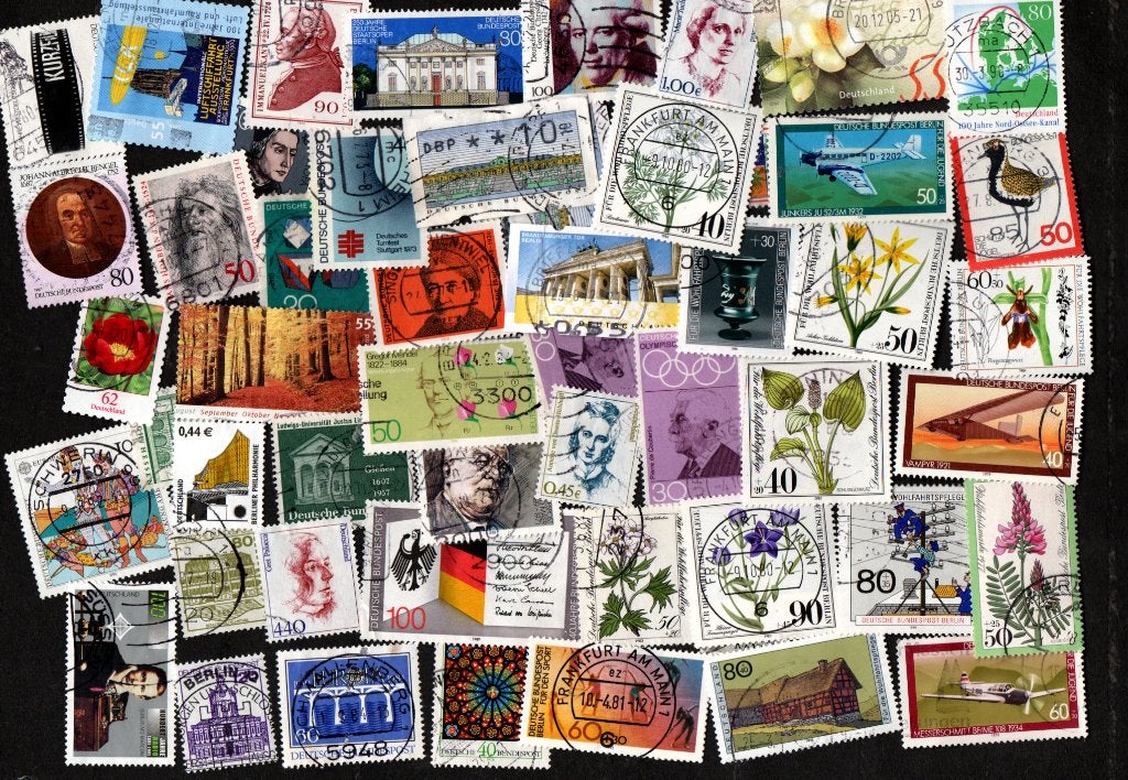 Duitsland....50 gebruikte postzegels, Postzegels en Munten, Ophalen of Verzenden, 1990 tot heden, Gestempeld