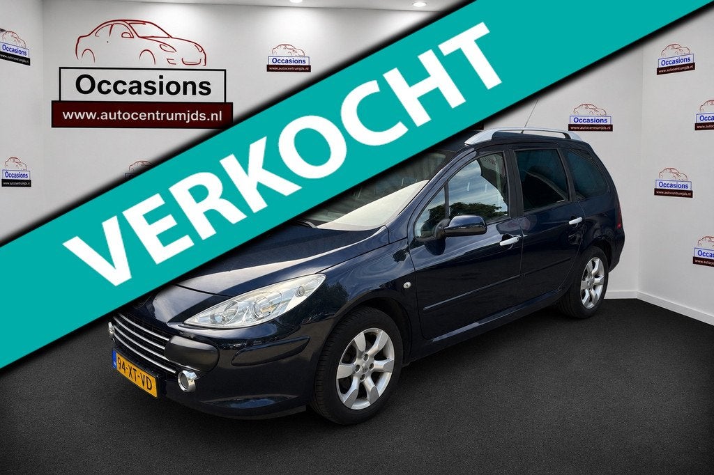Peugeot 307 SW 2.0-16V XSi. Airco !, Auto's, Peugeot, Gebruikt, Zwart, 4 cilinders, Blauw