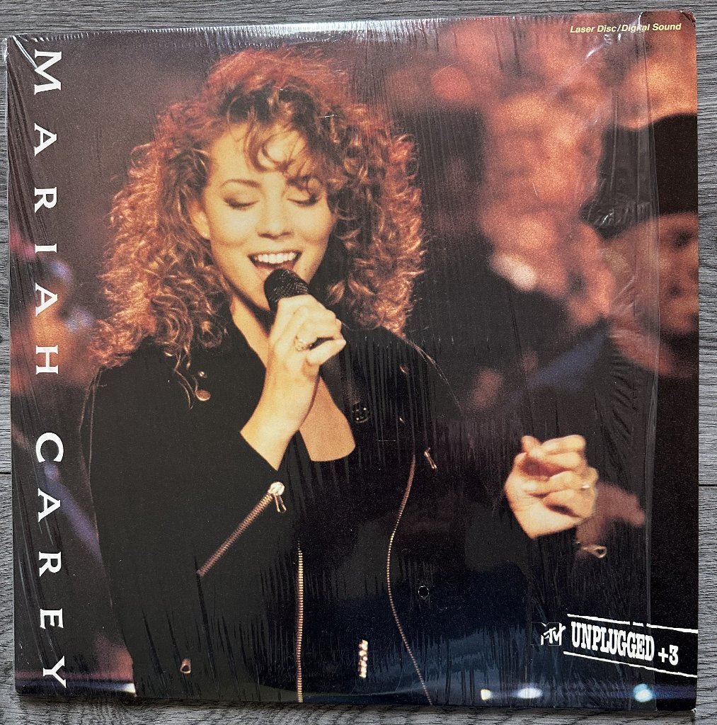 Mariah Carey - MTV Unplugged +3 (NTSC LaserDisc), Alle leeftijden, Ophalen of Verzenden, Gebruikt, Muziekvideo's