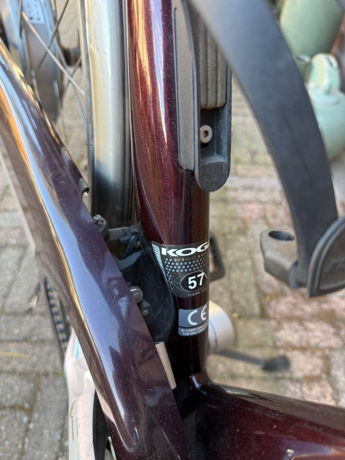 Koga Miyata Tesla-S met ondersteuning, Ophalen, 28 inch, Gebruikt, Vering