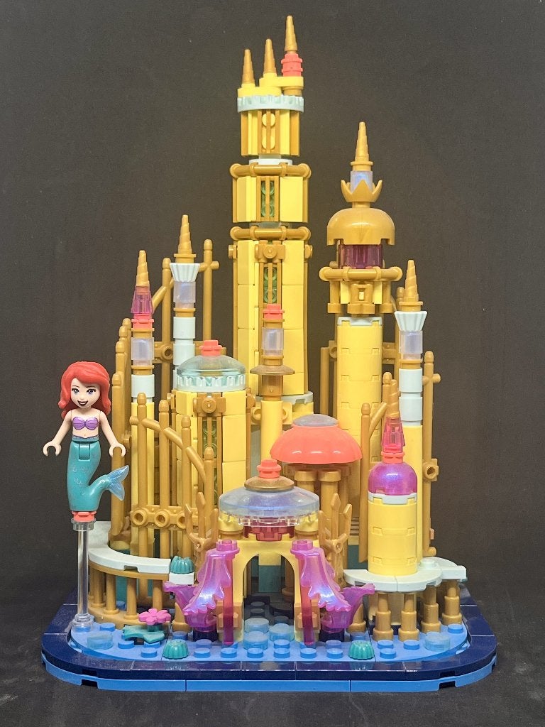 Lego Mini Disney Ariel's Castle #40708 - Incl instructies, Lego, Ophalen of Verzenden, Zo goed als nieuw, Disney