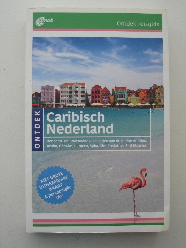 ANWB Ontdek Caribisch Nederland, Boeken, Reisgidsen, Fiets- of Wandelgids, Zo goed als nieuw, ANWB, Midden-Amerika