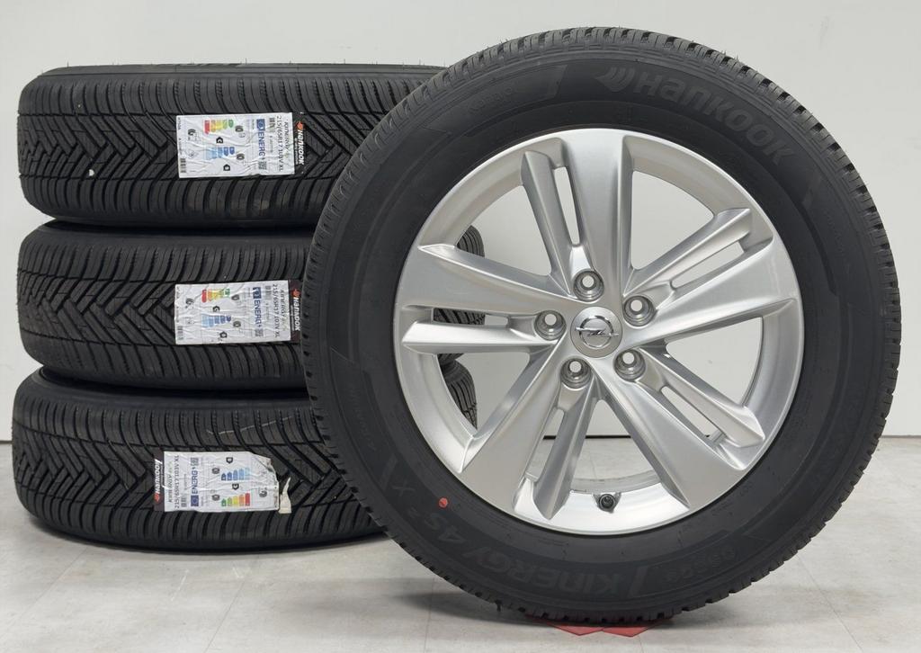 Opel GrandLand 17 inch velgen / Origineel 4 Seizoensbanden, Auto-onderdelen, Banden en Velgen, Gebruikt, -, -, Banden en Velgen