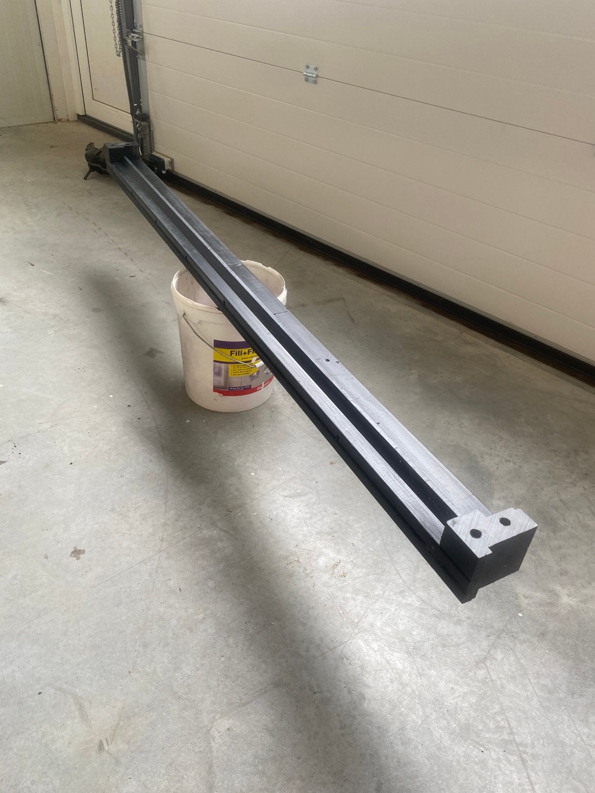 Mooie nette DTS onderdorpel met 2x kozijnsok lengte 2 meter, Ophalen, 225 cm of meer, Zo goed als nieuw, Schuifpui