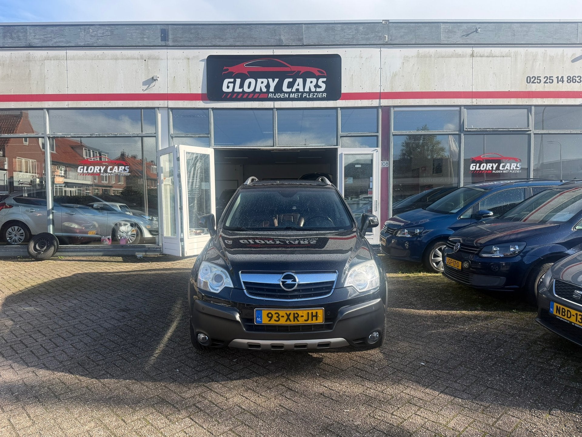 Opel Antara 3.2 V6 Cosmo AUTOMAAT-LEER-ANDROID-PDC-TREKHAAK, Auto's, Automaat, 3195 cc, Zwart, 2000 kg