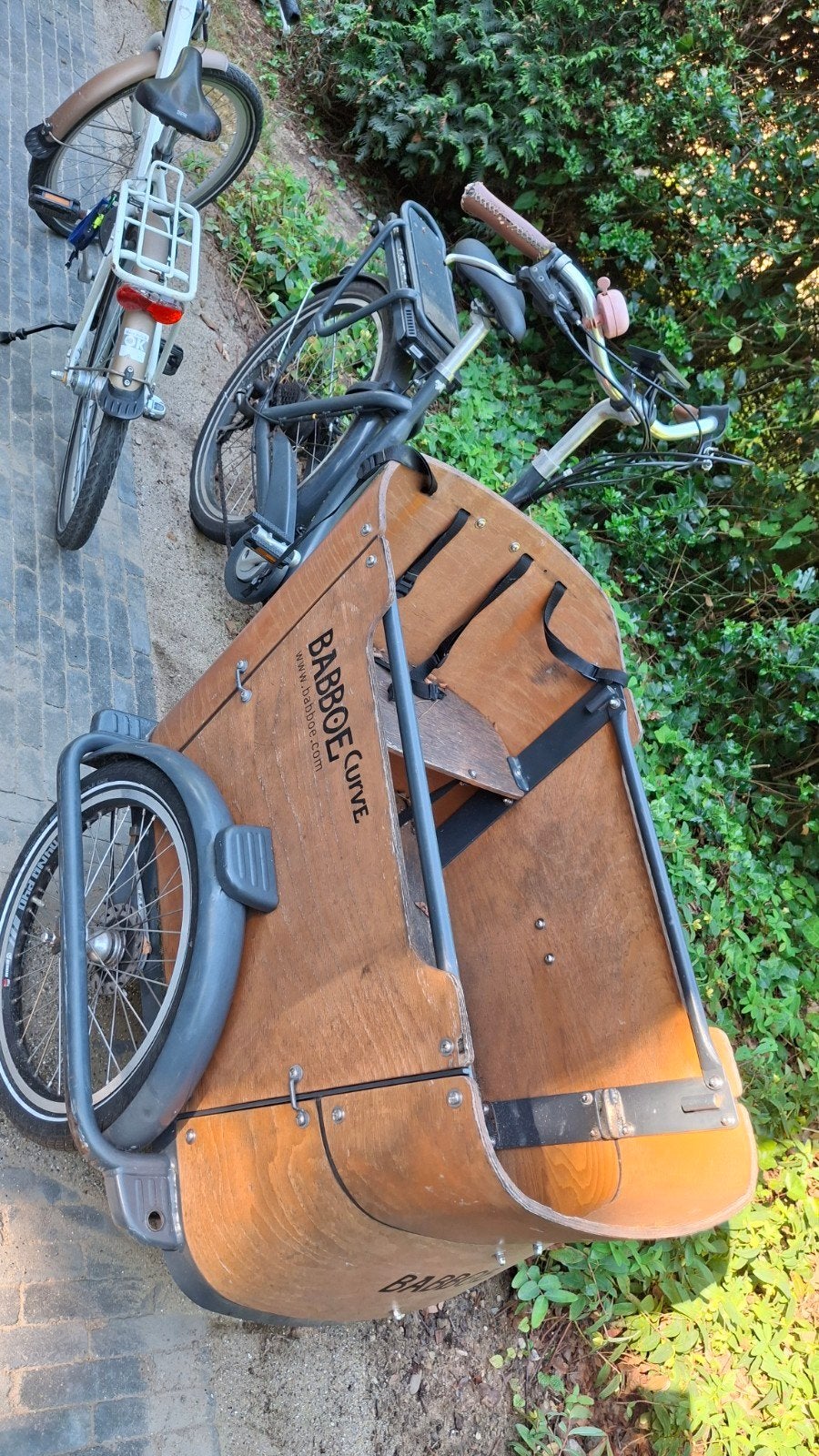 Elektrische Babboe Curve Bakfiets - Goed onderhouden, klaar, Ophalen, Gebruikt, 4 kinderen of meer