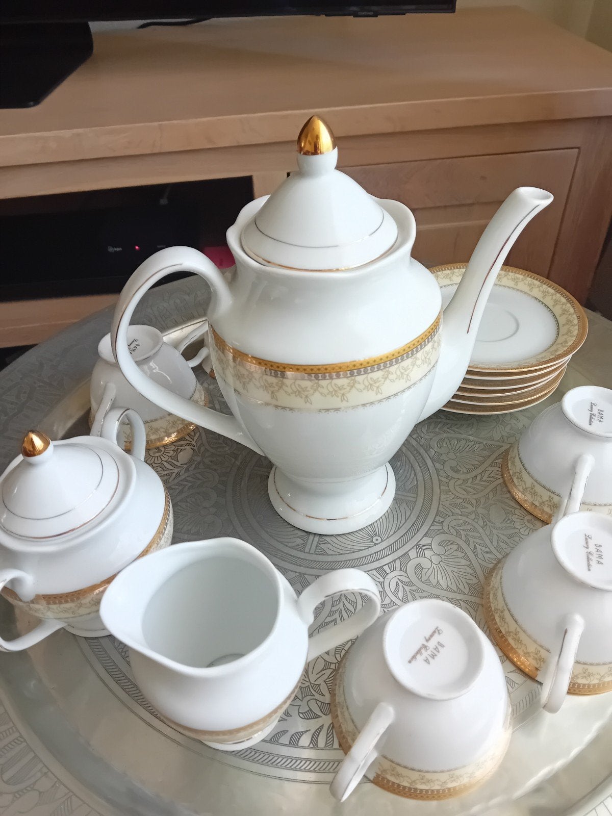 Luxe servies mooie set, Ophalen of Verzenden, Porselein, Overige stijlen