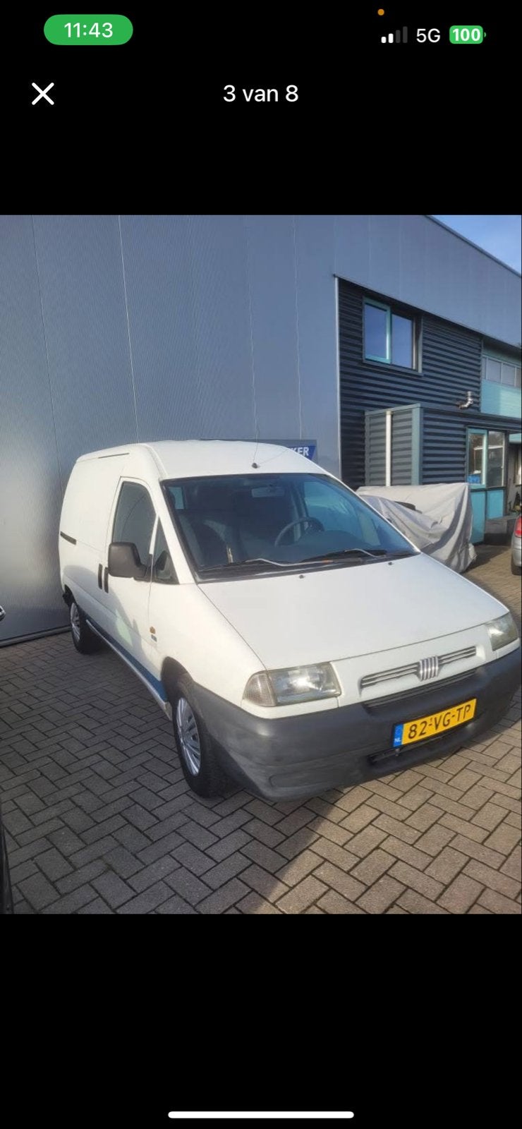 Fiat Scudo 1.9 TD 1999 DEFECT!!, Auto's, Bestelauto's, Voorwielaandrijving, Origineel Nederlands, Particulier, 1905 cc