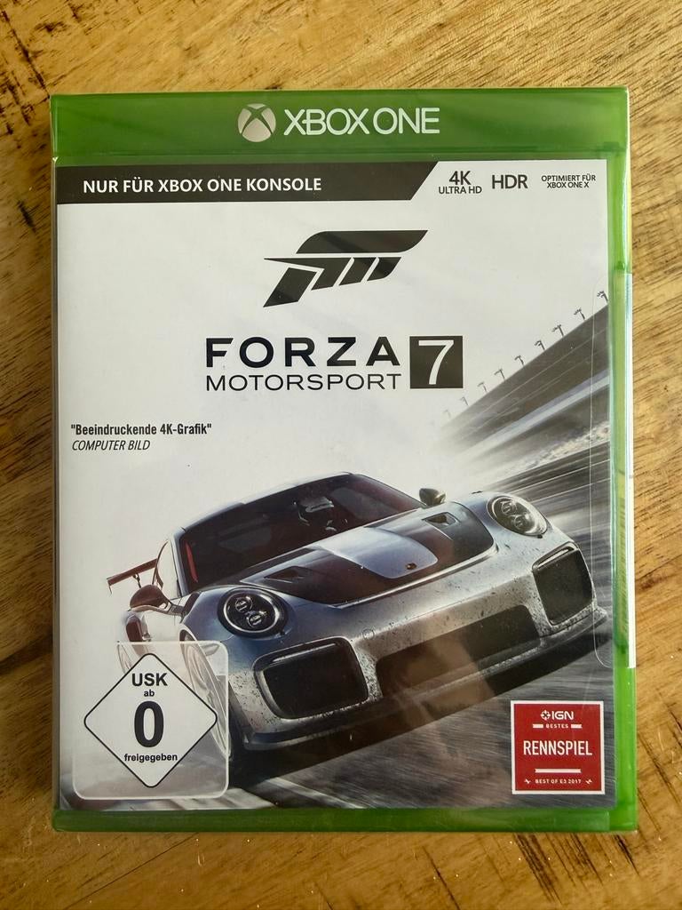 Forza Motorsport 7 - Xbox One (Nieuw, Geseald), Spelcomputers en Games, Games | Xbox One, Online, Racen en Vliegen, Nieuw, Ophalen of Verzenden