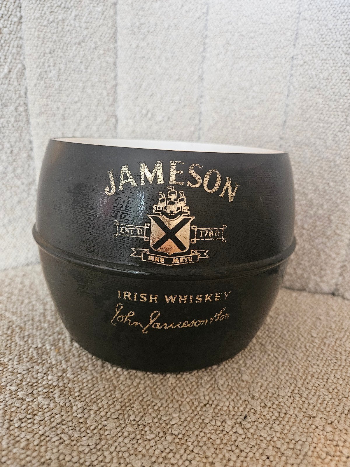 Jameson Irish Whiskey IJsemmer / Flessenkoeler, Flessenkoeler, Gebruikt, Kunststof, Ophalen of Verzenden