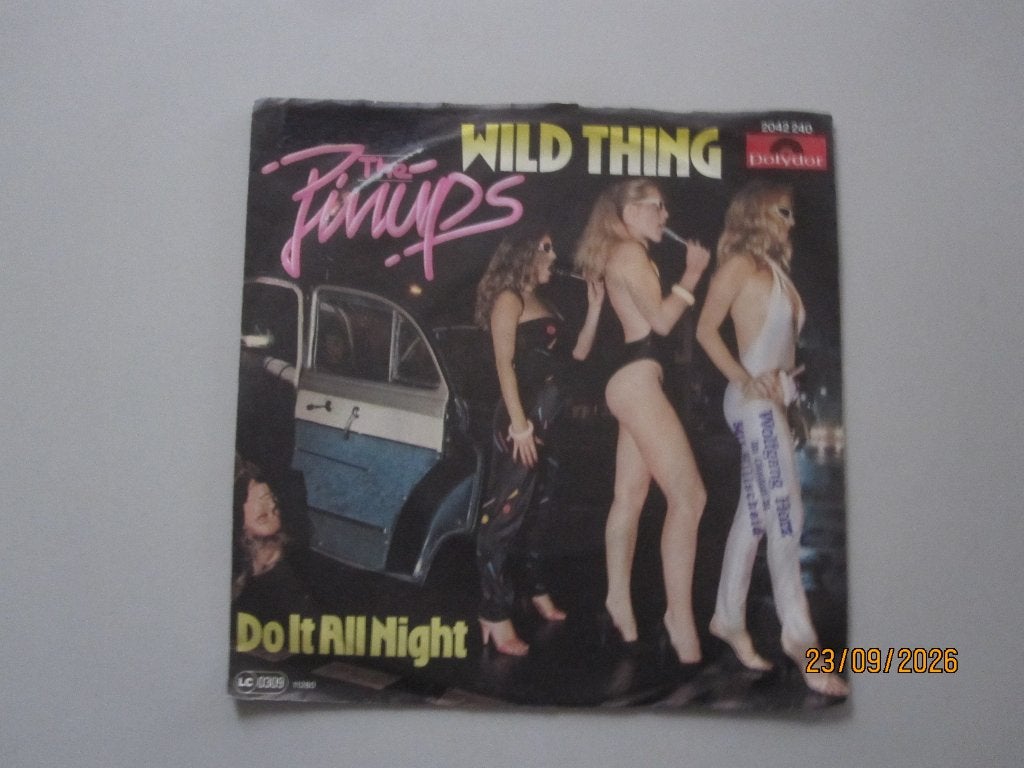 THE PINUPS -  wild thing - vinyl 7", Gebruikt, 7 inch, Ophalen of Verzenden, Rock en Metal