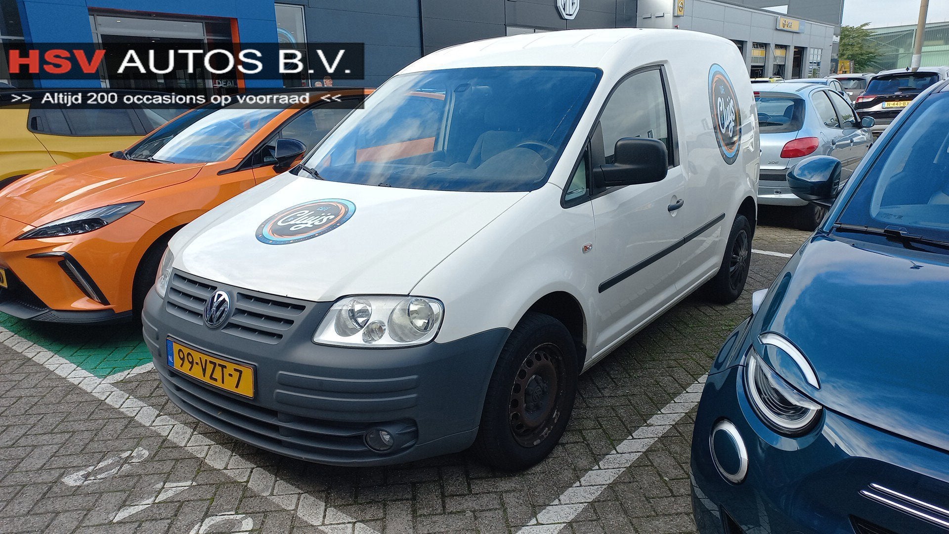 Volkswagen Caddy 2.0 SDI (btw-vrij) airco *186.000km*, Voorwielaandrijving, Gebruikt, 4 cilinders, Volkswagen