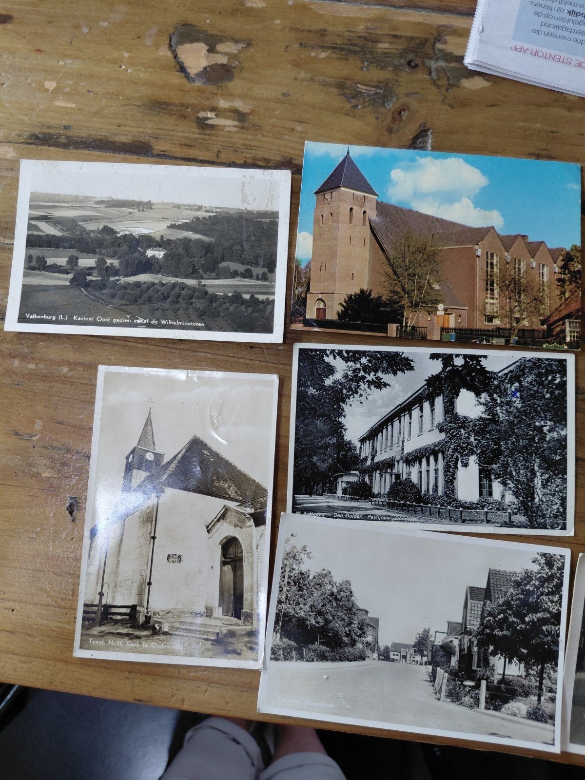 ansicht kaarten, Verzamelen, Ansichtkaarten | Nederland, Ophalen of Verzenden, 1940 tot 1960, Limburg