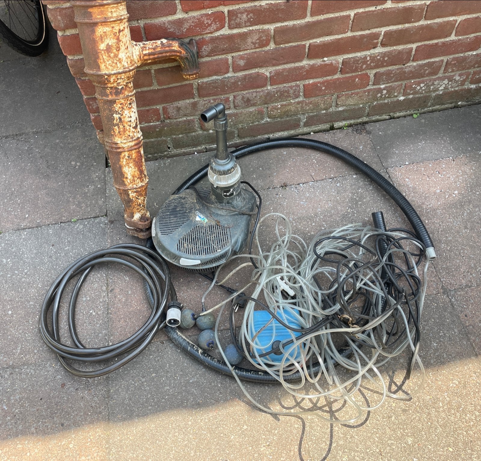 Vijverpomp en toebehoren, Ophalen, Gebruikt, Vijverpomp