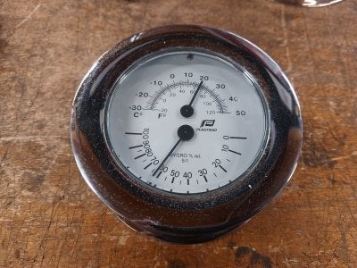 Thermometer / Hygrometer Plastimo, Niet ingevuld, Gebruikt, Niet ingevuld, Niet ingevuld