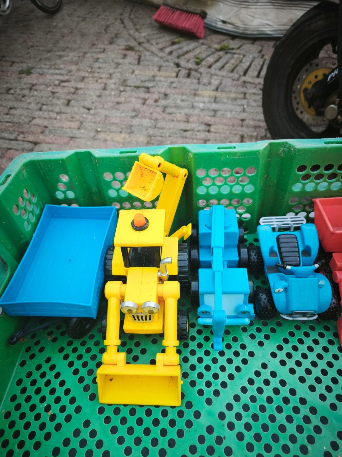 K'nex Creatures Value Tub 400 stuks en bob de bouwer voe, Ophalen of Verzenden, Gebruikt, K'nex