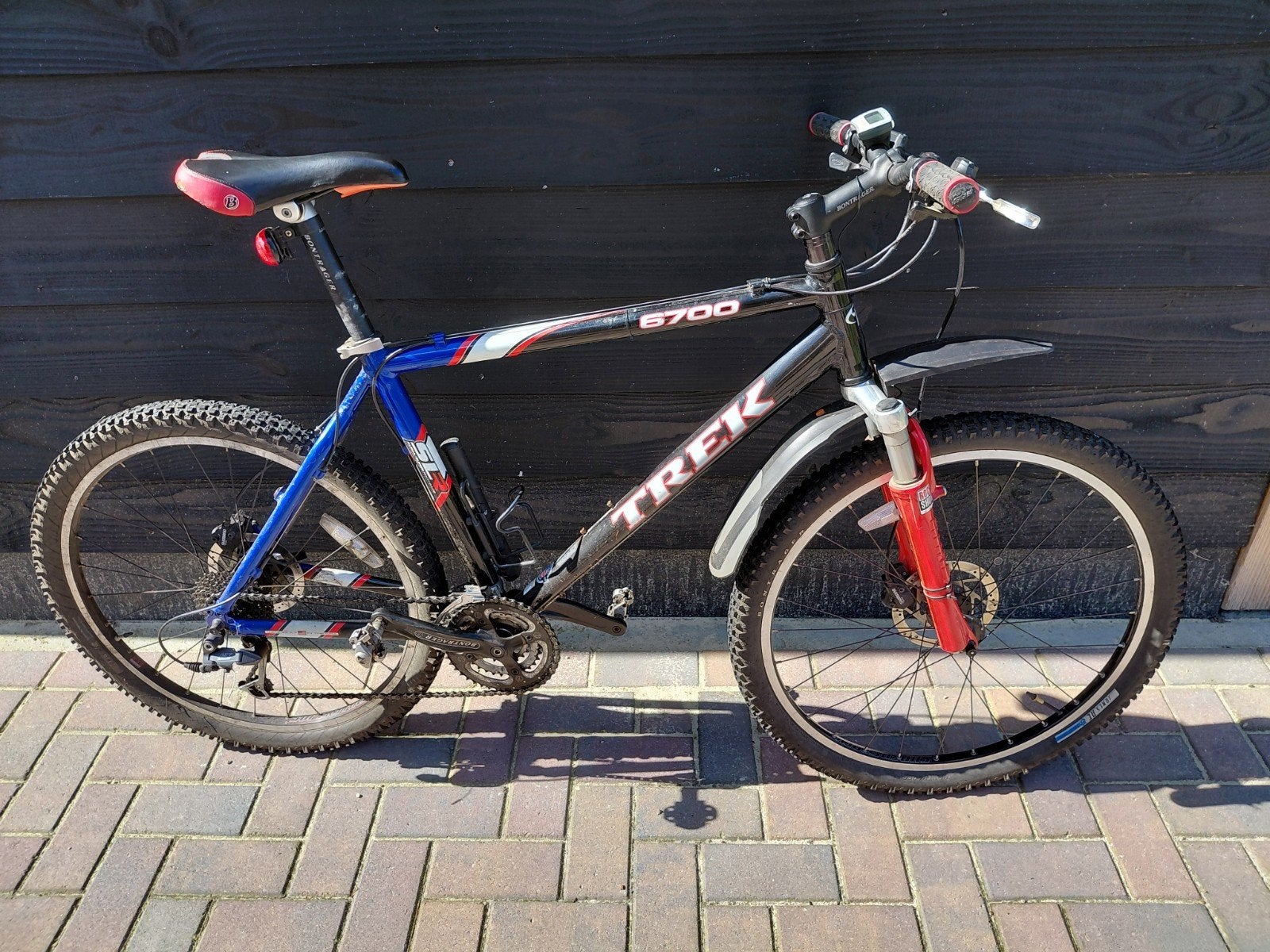Trek 6700 Mountainbike met verende voorvork en velgremmen, Ophalen, Gebruikt, Hardtail, Velgrem