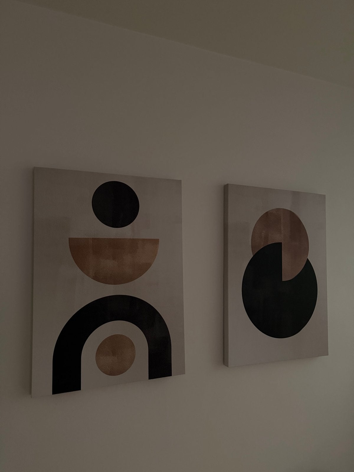 Abstract schilderij set Desenio, Ophalen, 50 – 75, Minder dan 50 cm, Zo goed als nieuw