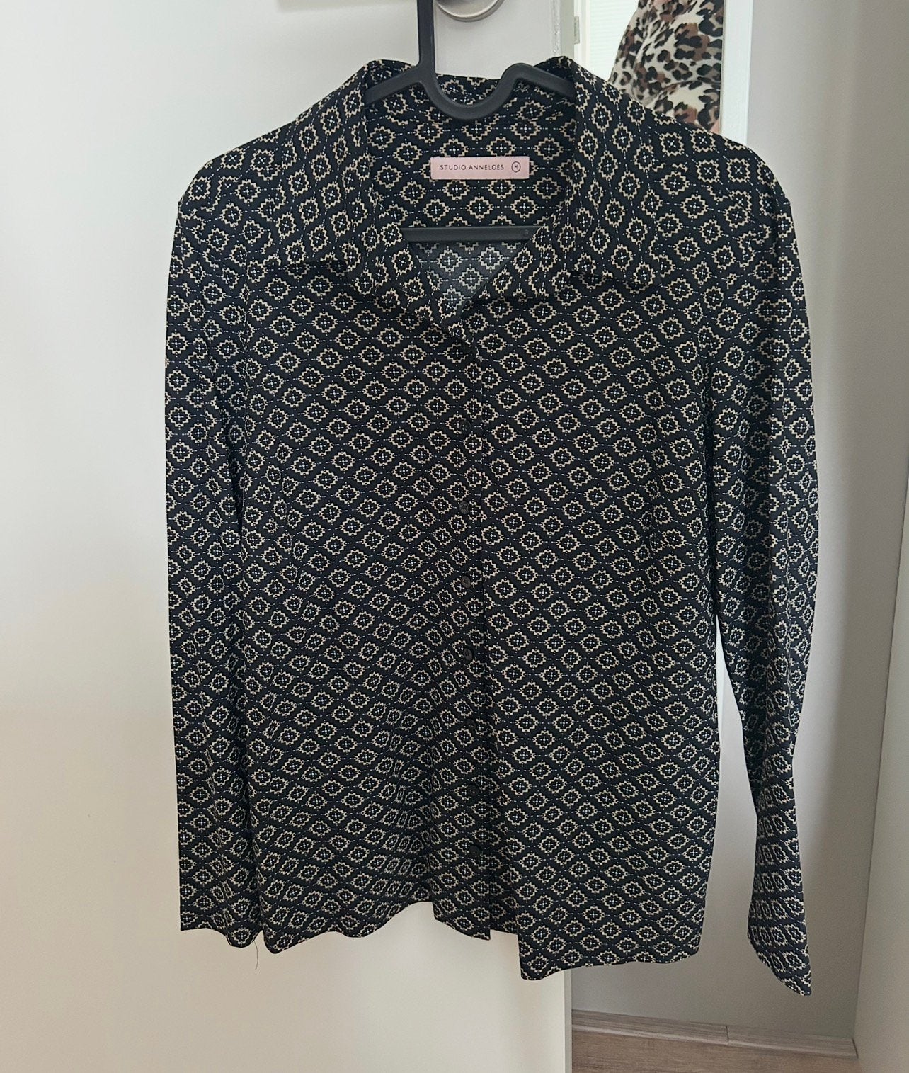 Studio anneloes blouse maat M, Maat 38/40 (M), Zwart, Ophalen of Verzenden, Zo goed als nieuw