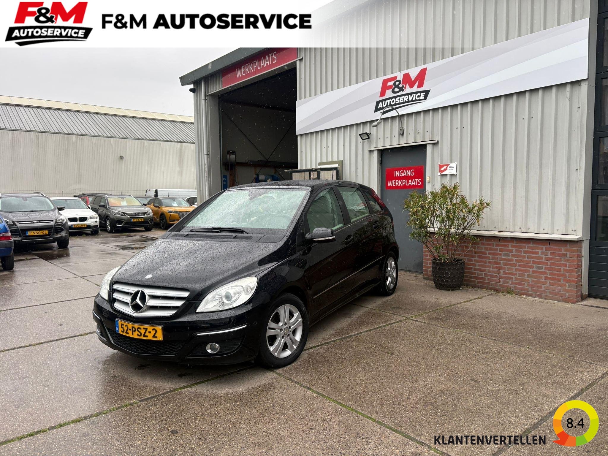 Mercedes-Benz B-klasse 160 Business Class Automaat, airco, c, Auto's, Stof, Automatische klimaatregeling, Zwart, 1265 kg