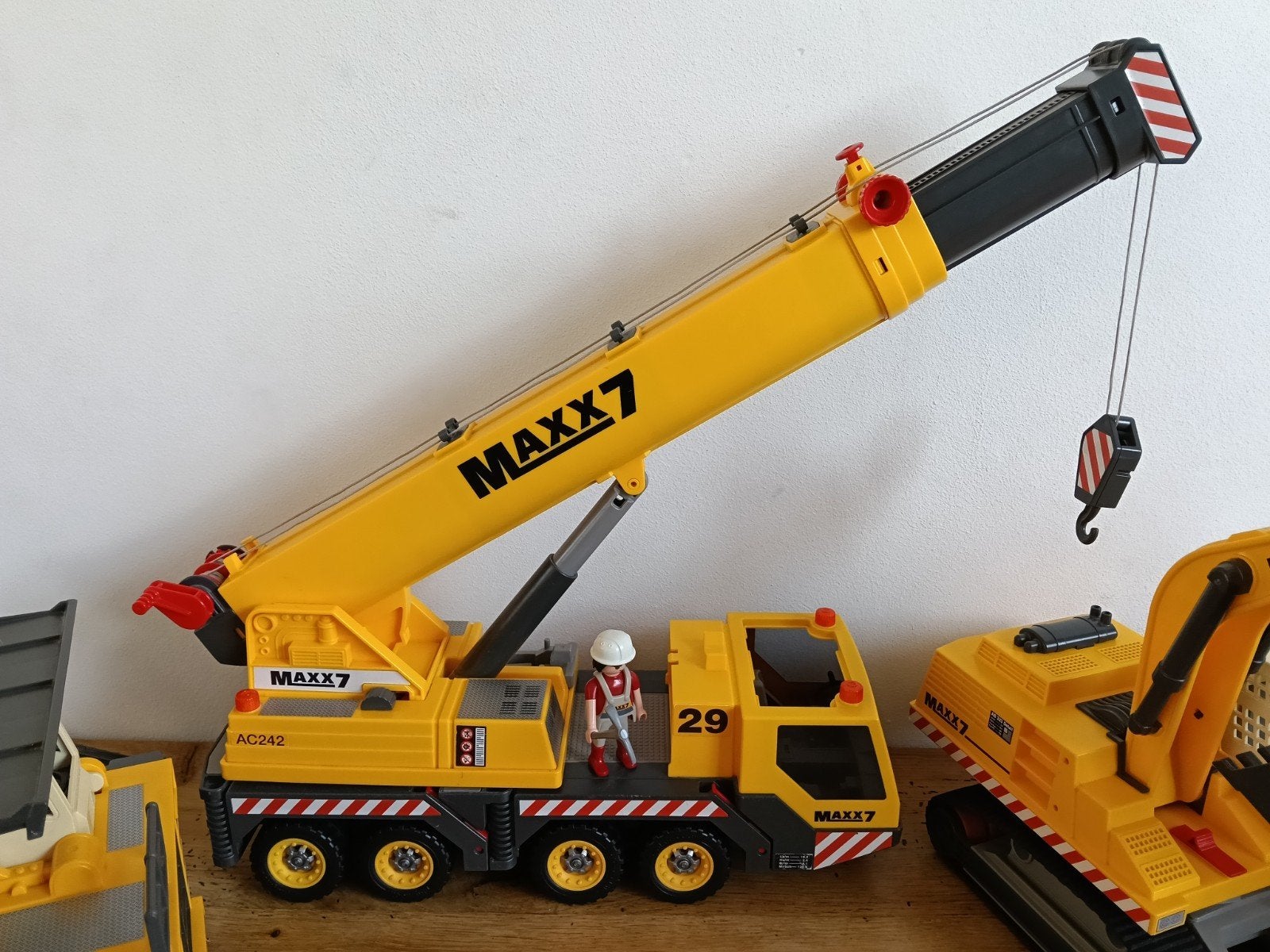 Foto 6 van Grote Playmobil Maxx7 Bouwplaats Set met Voertuigen