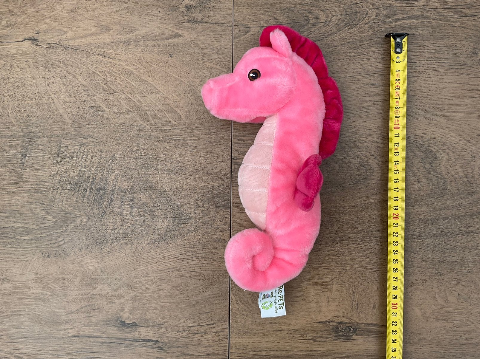 Re-pets duurzaam zeepaardje knuffel 100% gerecycled, Ophalen, Nieuw, Overige typen