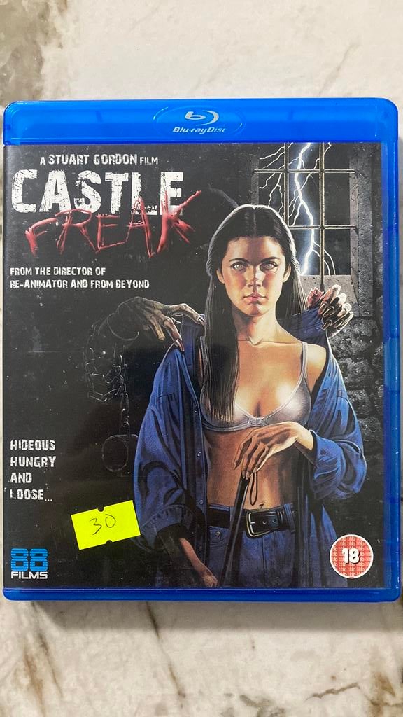 Castle freak blu ray horror, Ophalen of Verzenden, Zo goed als nieuw, Horror