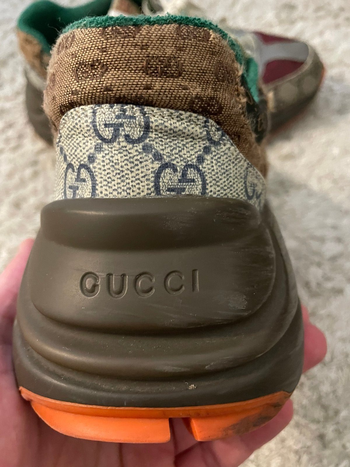 Gucci Rhyton Sneakers 42, Ophalen of Verzenden, Gedragen