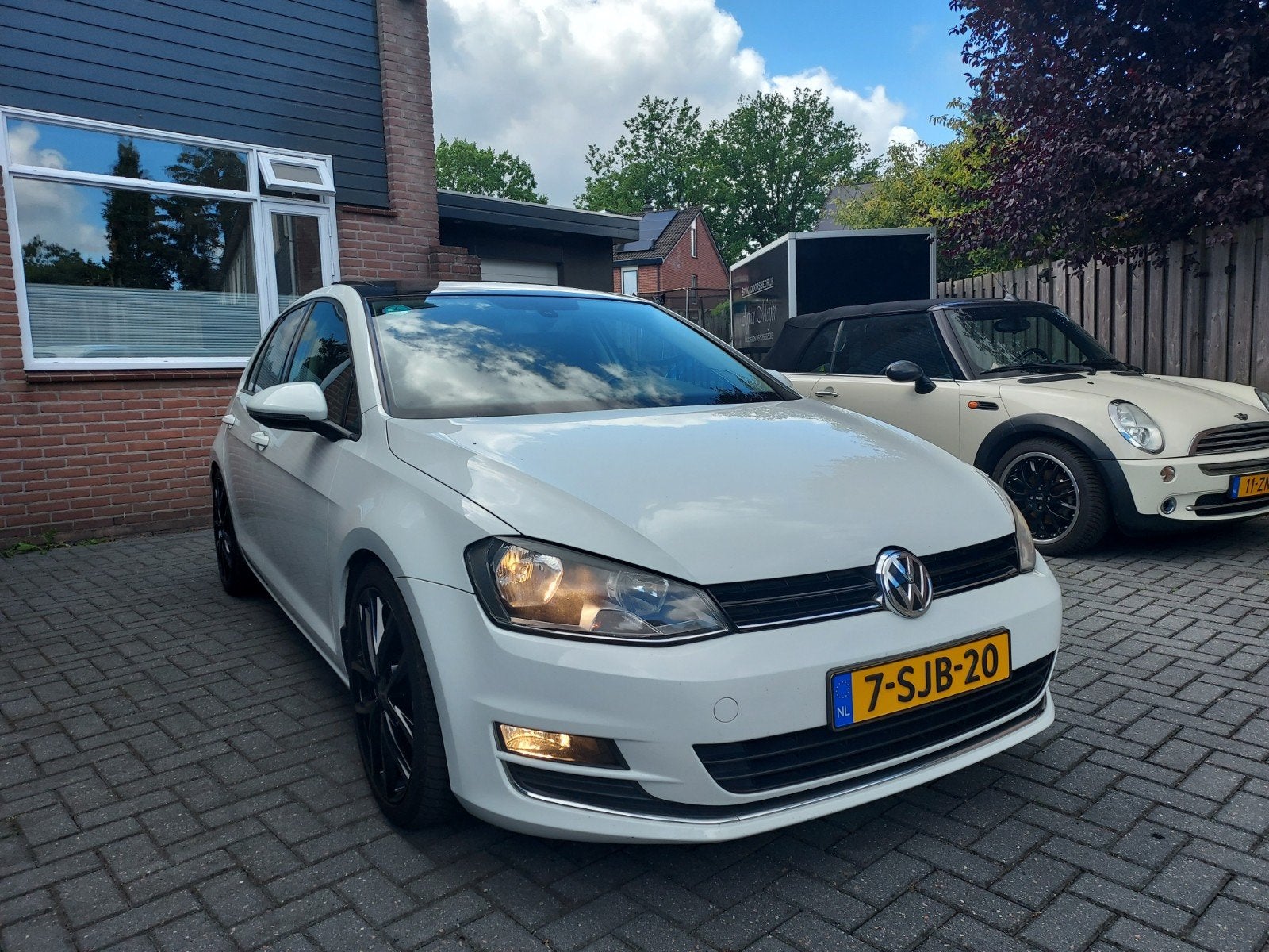 Volkswagen Golf 1.2 TSI 77KW 5D DSG 2013 Wit panoramadak, Auto's, Volkswagen, Particulier, Golf, ABS, Airbags, Airconditioning