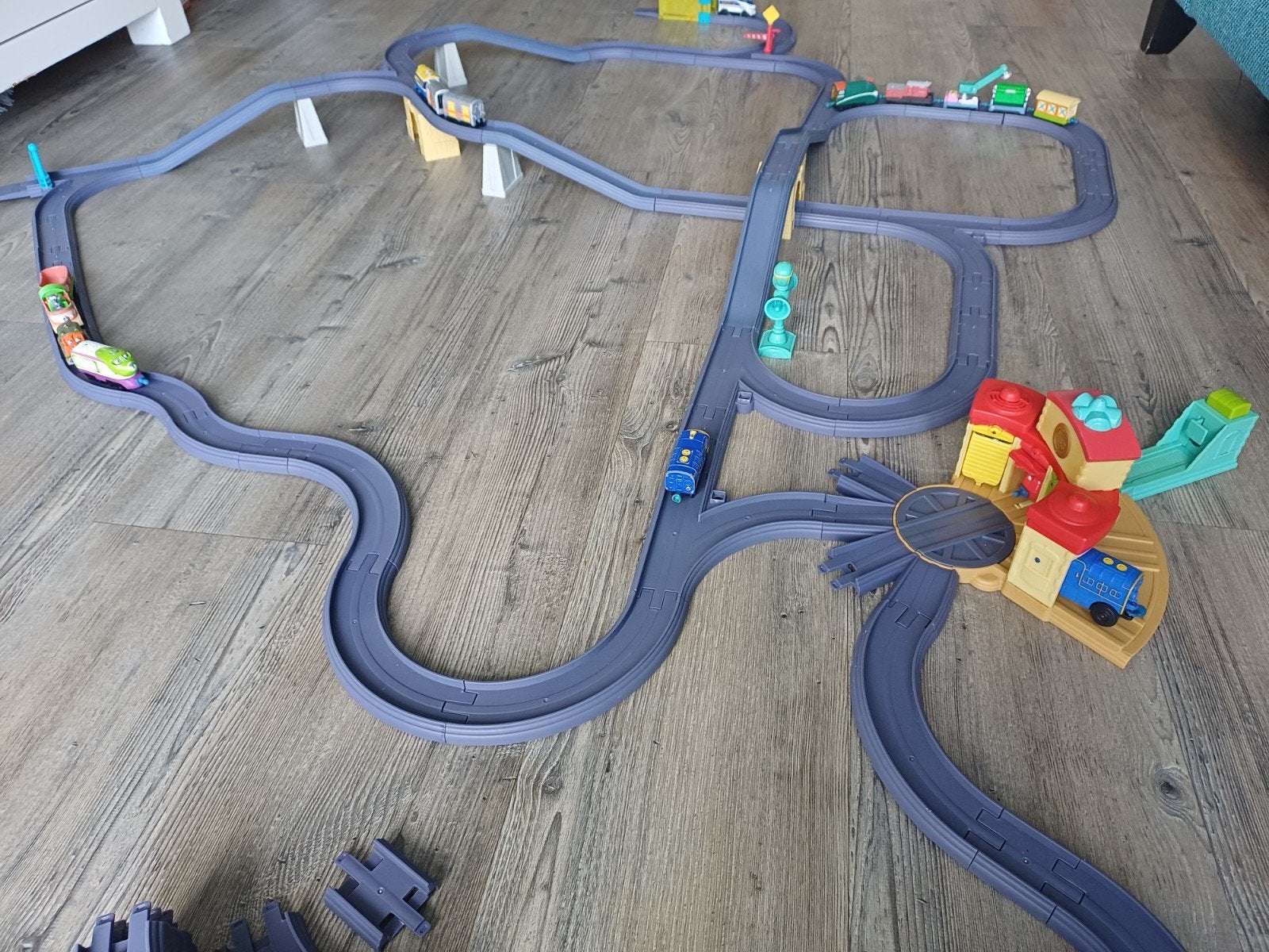 Uitgebreide Chuggington Treinbaan, Ophalen, Gebruikt