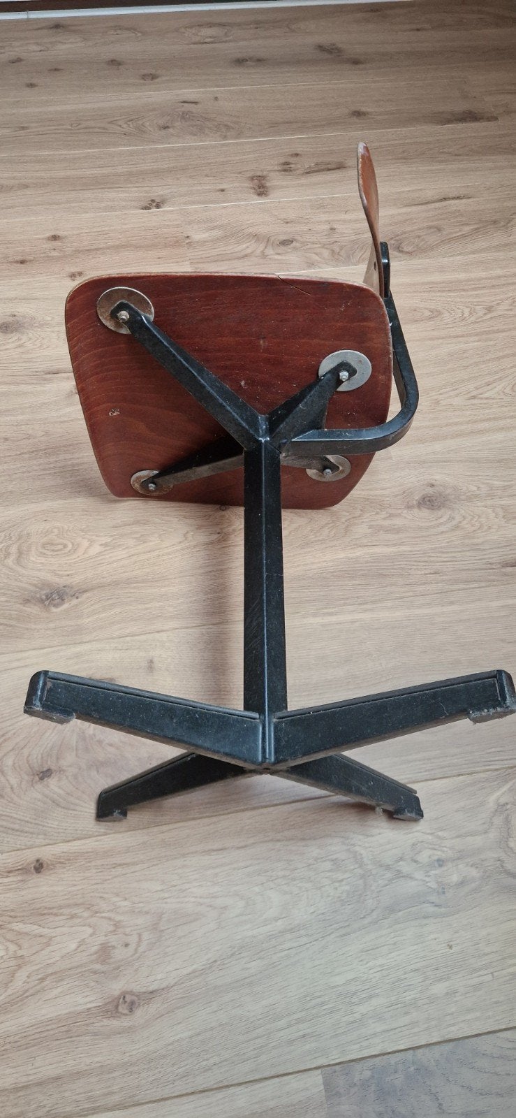 Vintage Marko schoolstoel, Ophalen, Minder dan 50 cm, Gebruikt, Rechthoekig