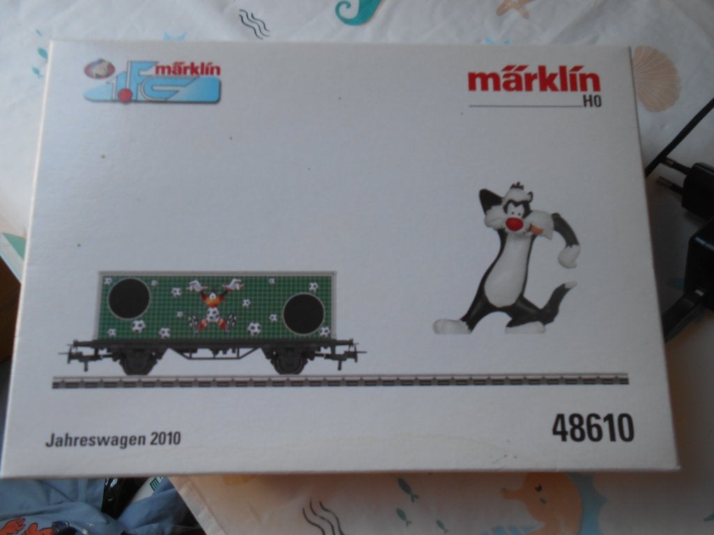 Märklin 48610 Jaarwagon 2010 van de 1e FC Märklin, Wisselstroom, Ophalen of Verzenden, Märklin, Nieuw